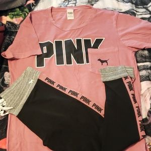 Pink by victorias secret outfit